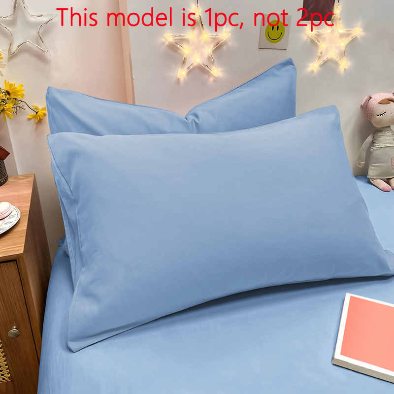 Silk Pillowcase Set - 1 Piece Of Matte Solid Color
