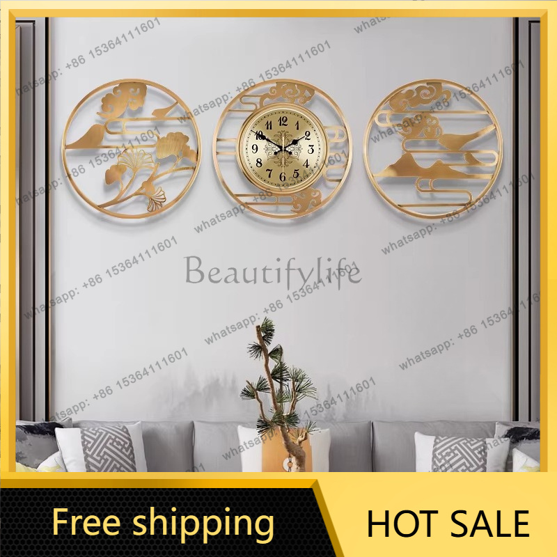 Luxury Lifestyle Aesthetic - LJY Round Chinese Style Minimalist Wall