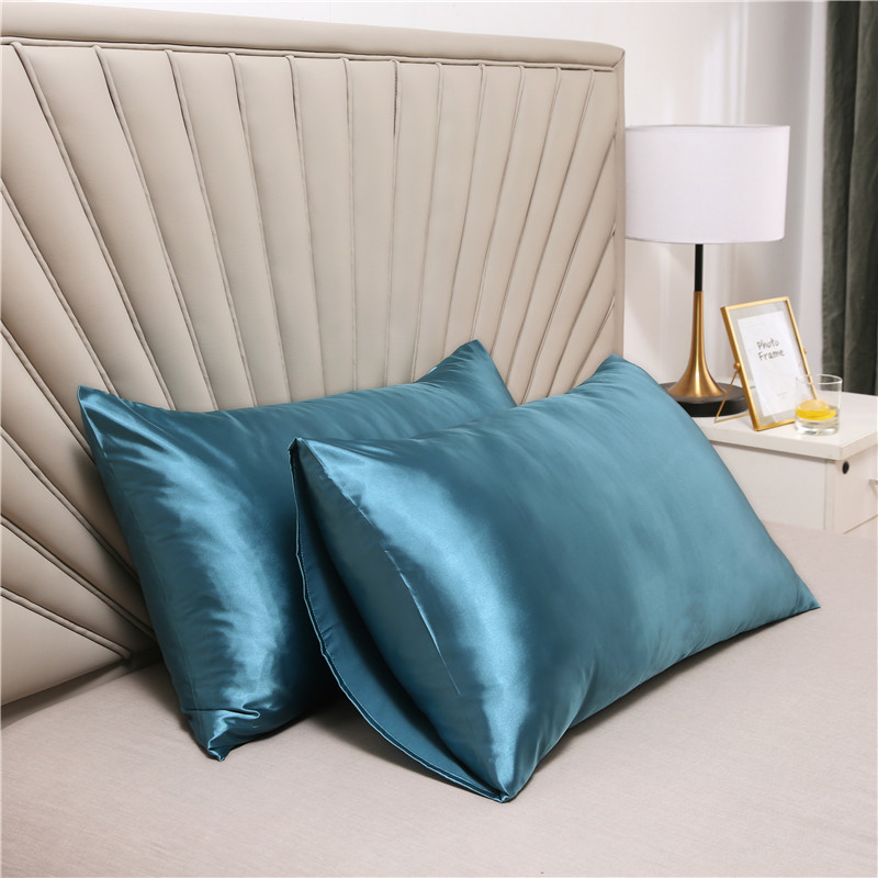 1/2pcs Satin Silk Pillowcase f - Silk Pillowcase Set ulasan dan harga