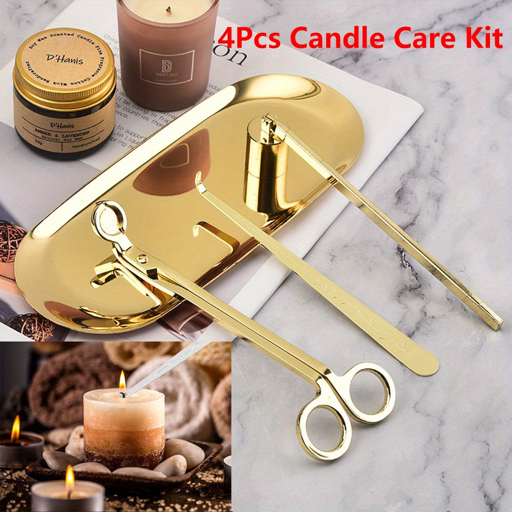 4pcs/set Luxury Candle Care Ki - Quiet Luxury Lifestyle ulasan dan harga