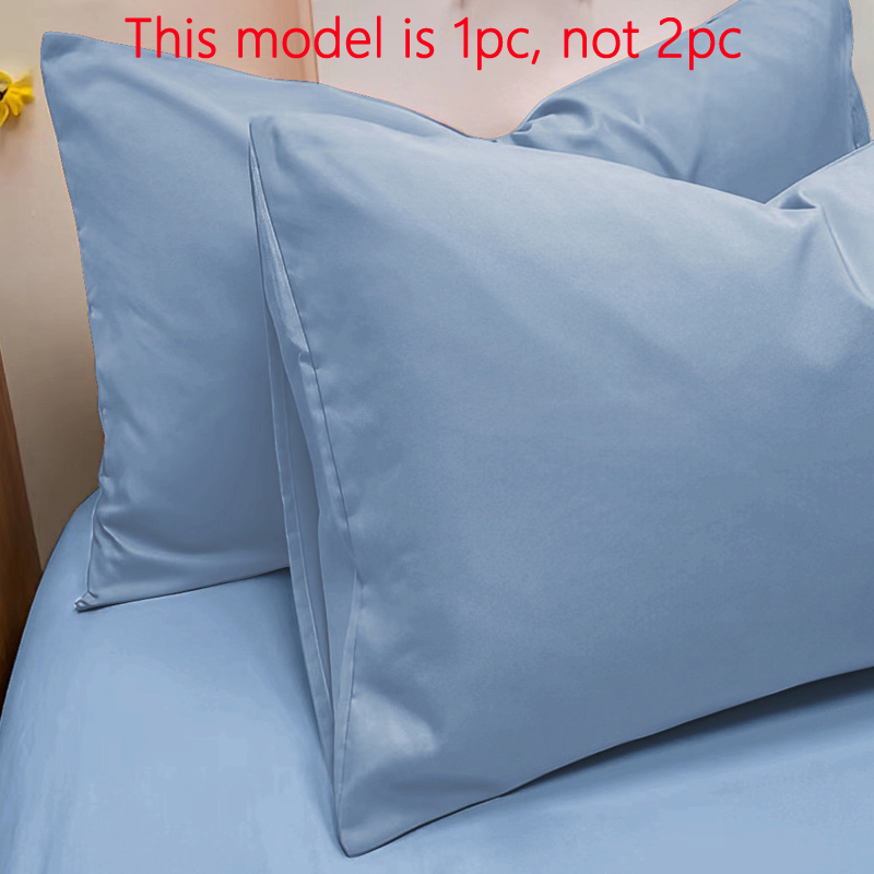 1 Piece Of Matte Solid Color P - Silk Pillowcase Set ulasan dan harga
