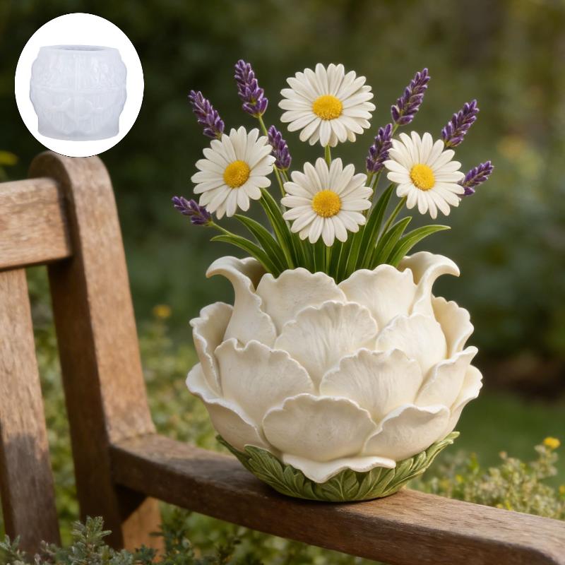 3D Handmade Peony Flower Pot S - Quiet Luxury Lifestyle ulasan dan harga