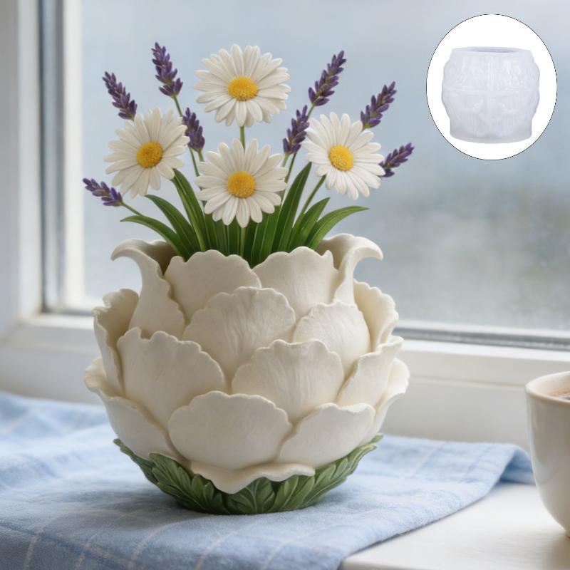 3D Handmade Peony Flower Pot S - Quiet Luxury Lifestyle ulasan dan harga