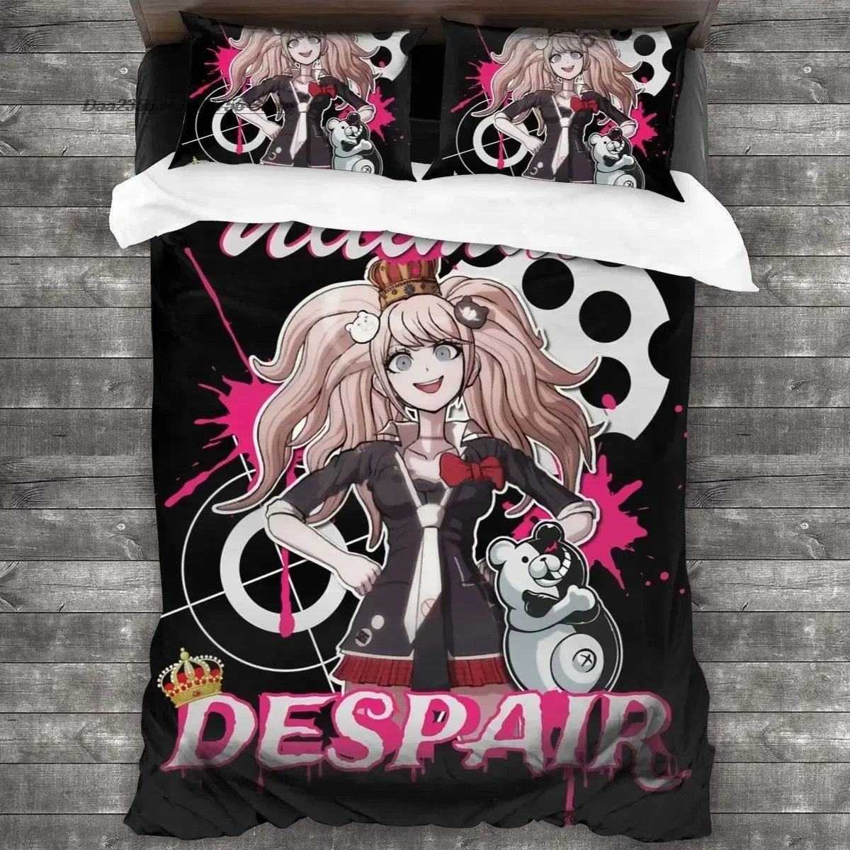 3D Print Cartoons Danganronpa  - Linen Duvet Cover ulasan dan harga