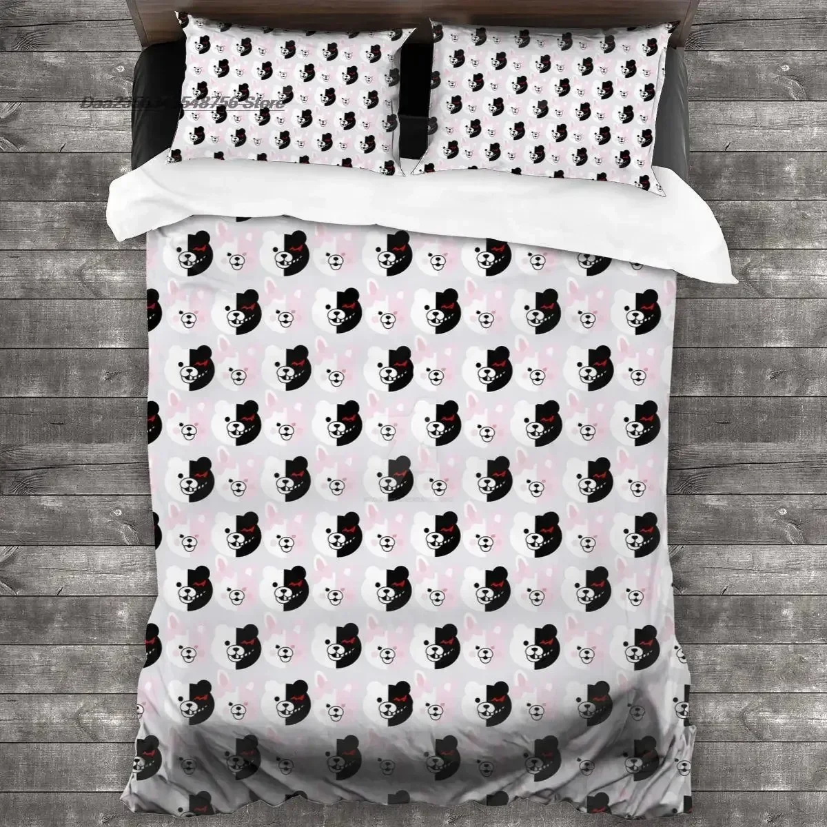 3D Print Cartoons Danganronpa  - Linen Duvet Cover ulasan dan harga