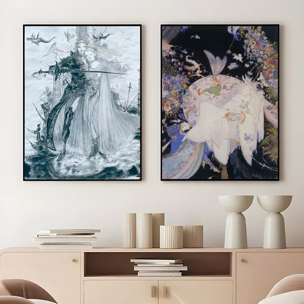 Yoshitaka Amano Final Fantasy  - Quiet Luxury Lifestyle ulasan dan harga