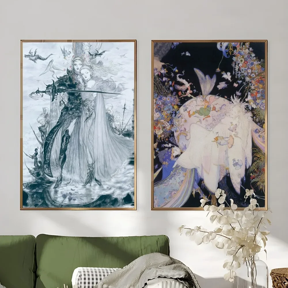Yoshitaka Amano Final Fantasy  - Quiet Luxury Lifestyle ulasan dan harga