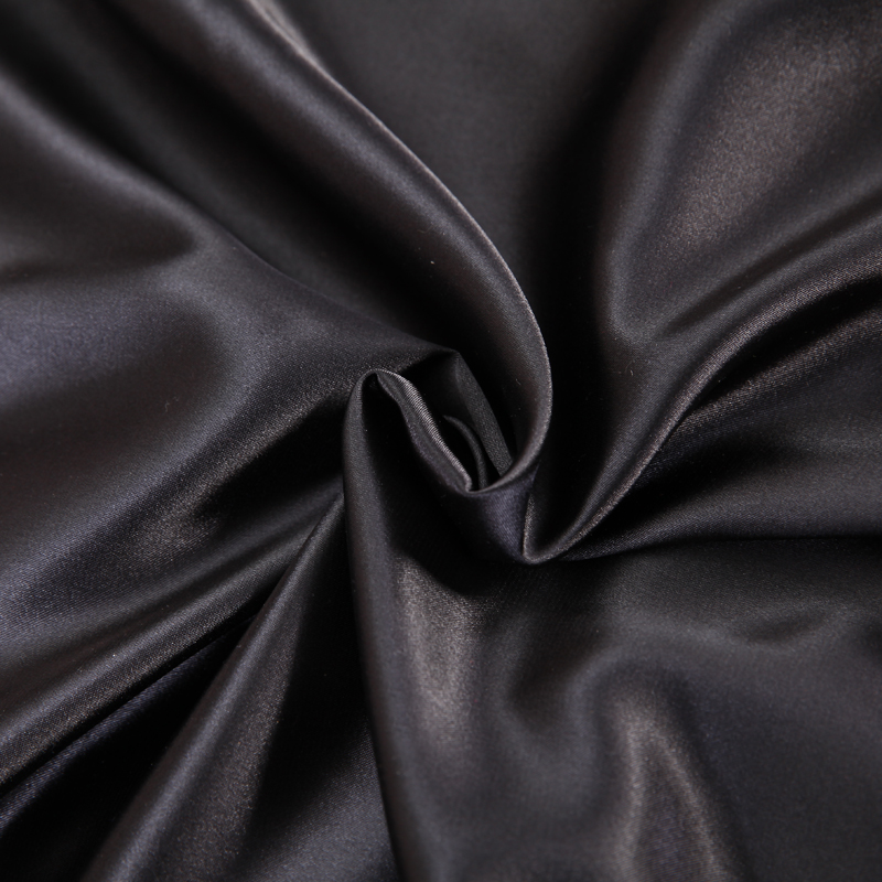 Satin Black Bedding Set With D - Silk Pillowcase Set ulasan dan harga