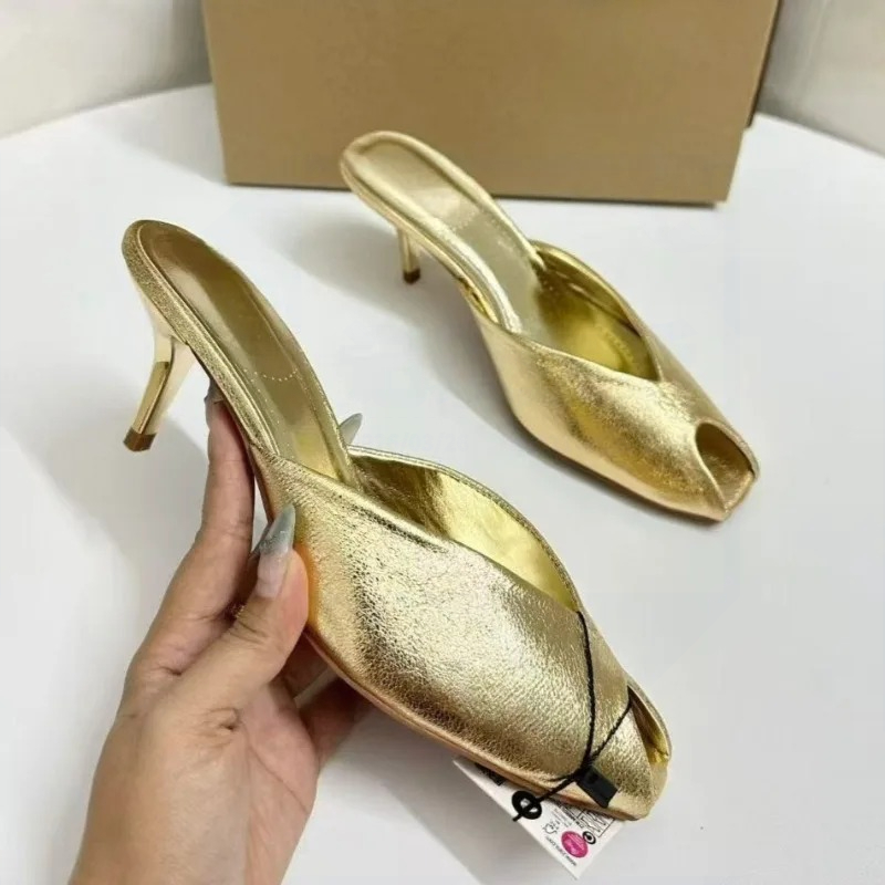 Women's Pumps Designer Gold Wo - Luxury Lifestyle ulasan dan harga